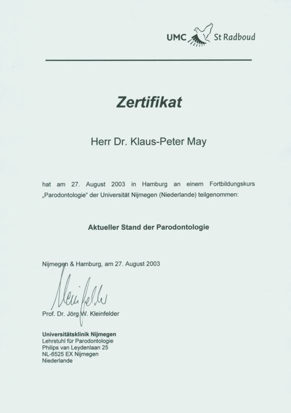 Fortbildung May 22